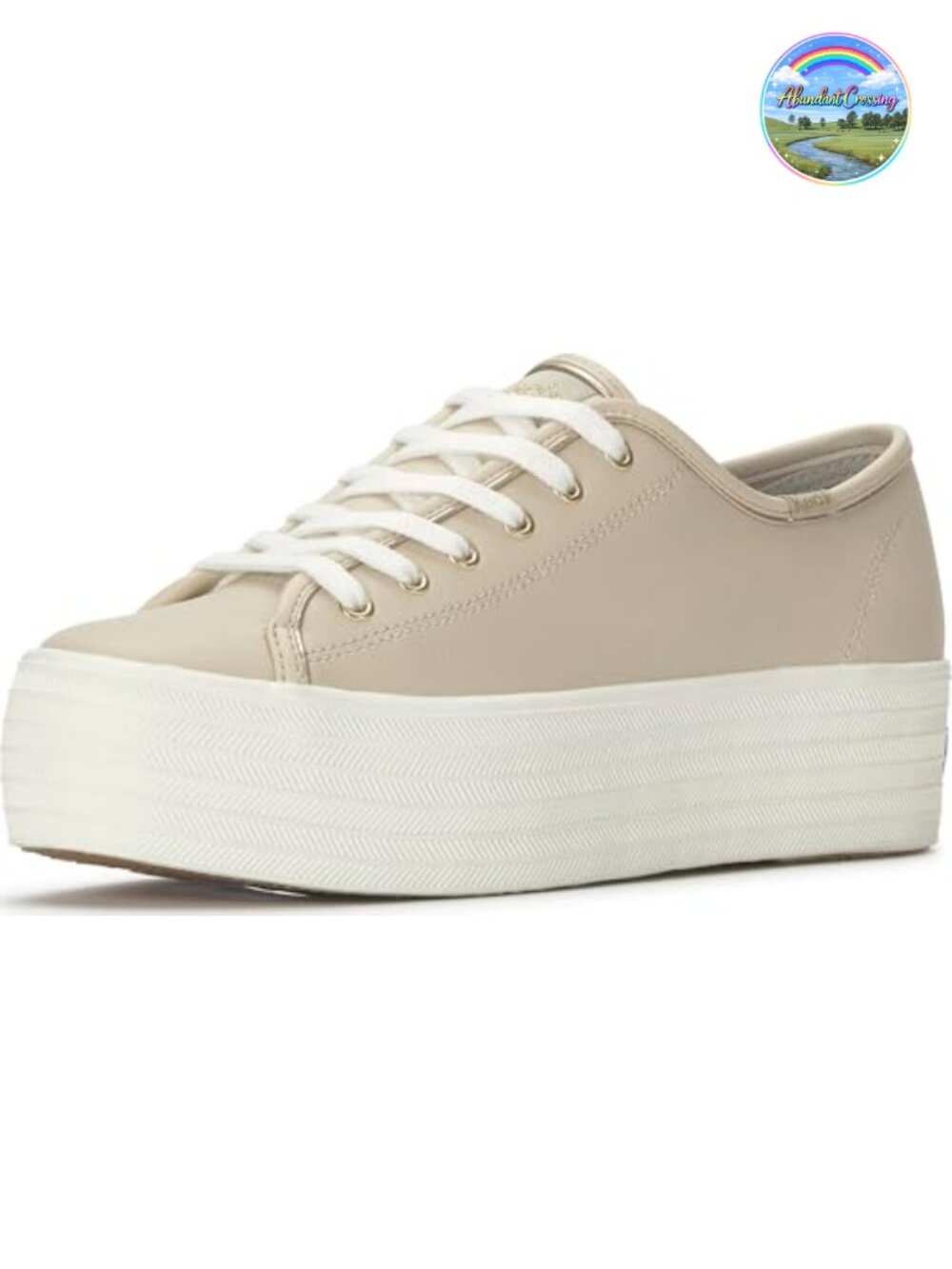 Keds Women's Triple Up Lace Up Sneaker - Leather Platform